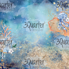 3Quarter Designs - Ocean Lovers - Paper Pad 8 x 8-2