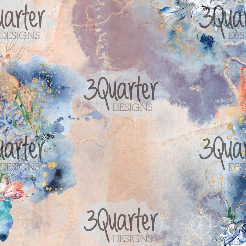 3Quarter Designs - Ocean Lovers - Paper Pad 8 x 8-5