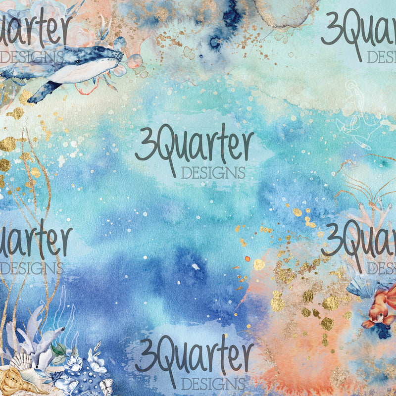 3Quarter Designs - Ocean Lovers - Paper Pad 8 x 8-6