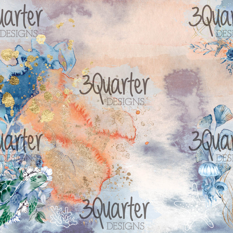 3Quarter Designs - Ocean Lovers - Paper Pad 8 x 8-9