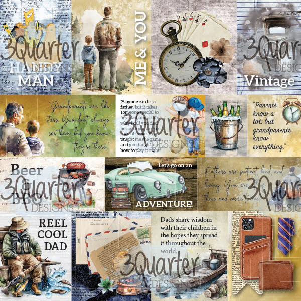 Dadz Life 8x8 Pack-10