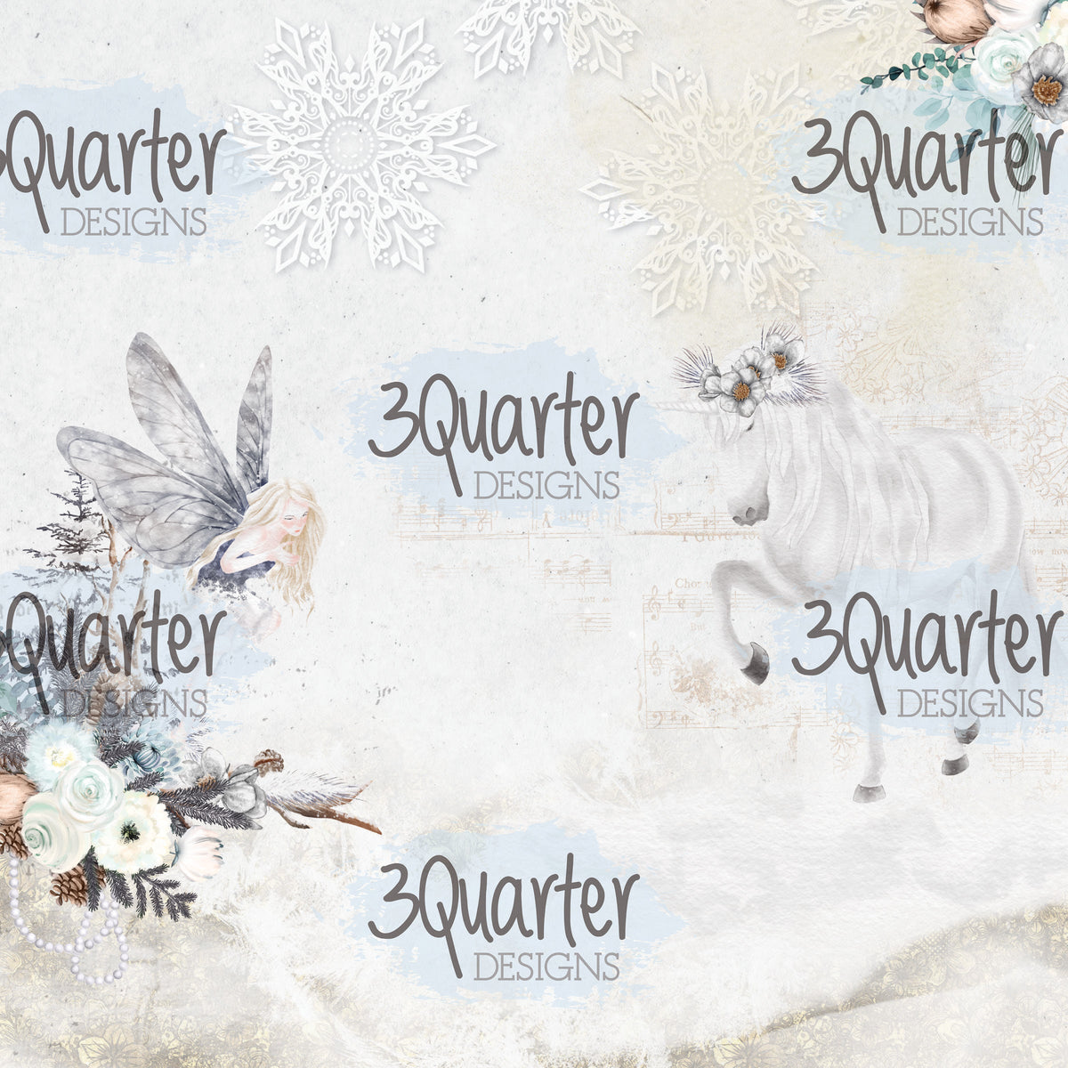 Fairytale Christmas 8x8 pack-9