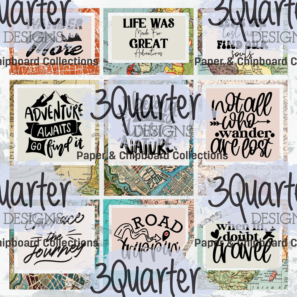 Incredible Journeys 8x8 Pack-10