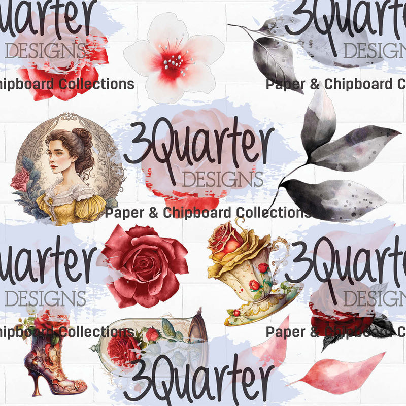 Spellbound Rose 8x8 Pack-13