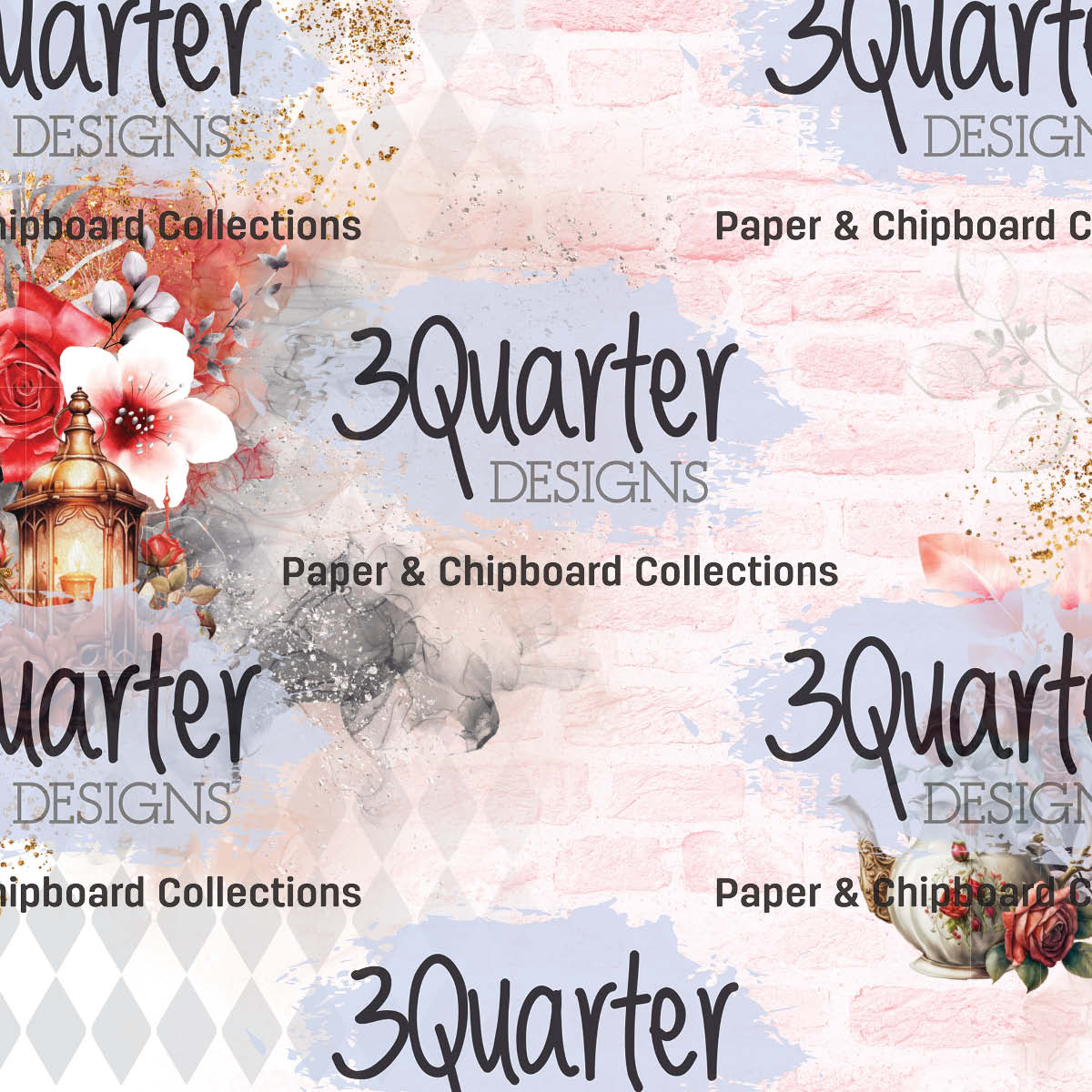 Spellbound Rose 8x8 Pack-6