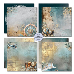 3Quarter Designs Adventures Return 8x8 Paper Pack-2