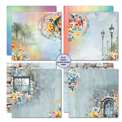 3Quarter Designs Tomorrow's Rainbow 8x8 Paper Pack-3