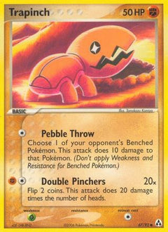 Trapinch 67/92 - Legend Maker Reverse Holofoil-1