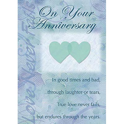 Love Never Fails Anniversary Card-1