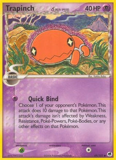 Trapinch - 069/101 (Delta Species) 69/101 - Dragon Frontiers-1