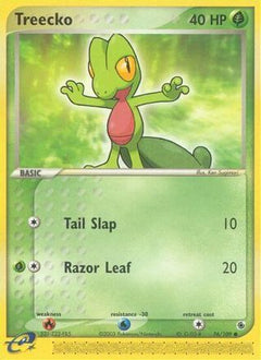 Treecko - 76/109 76/109 - Ruby and Sapphire-1