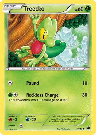 Treecko 6/116 - Plasma Freeze-1