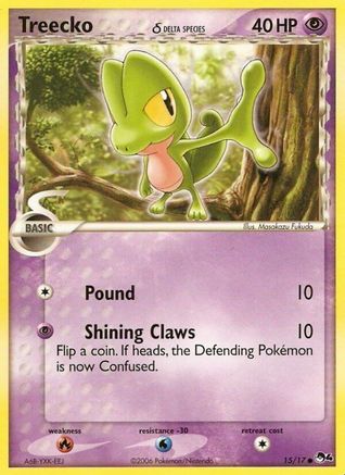 Treecko (Delta Species)/17 - POP Series 4-1