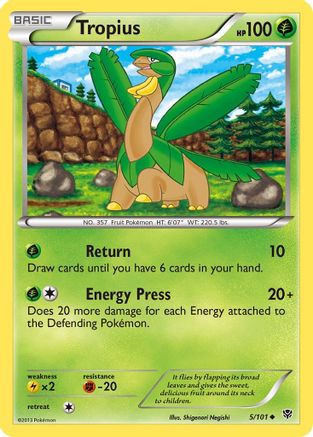 Tropius/101 - Plasma Blast-1