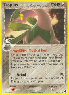 Tropius (Delta Species) 23/101 - Dragon Frontiers-1
