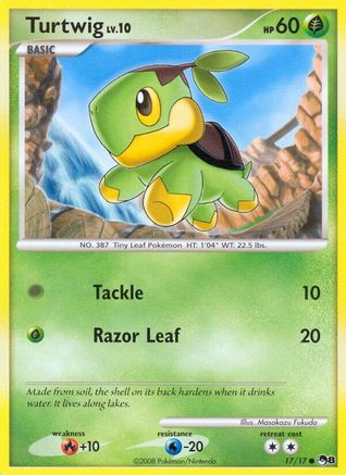 Turtwig 17/17 - POP Series 8-1