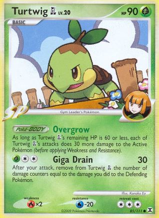Turtwig GL 85/111 - Rising Rivals Reverse Holofoil-1