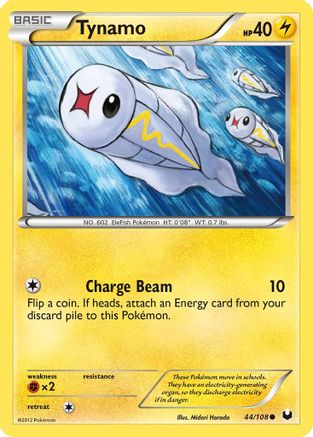 Tynamo (44)/108 - Dark Explorers Reverse Holofoil-1