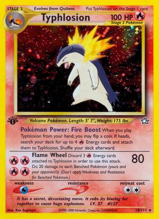 Typhlosion (18)/111 - Neo Genesis-1