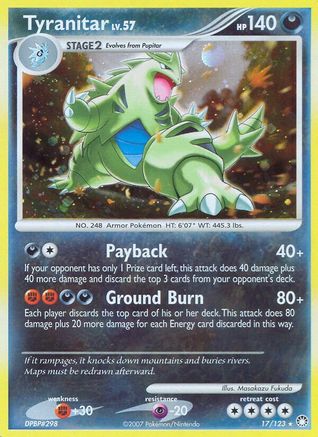Tyranitar/123 - Mysterious Treasures Holofoil-1