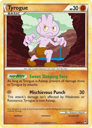 Tyrogue/95 - Call of Legends Reverse Holofoil-1