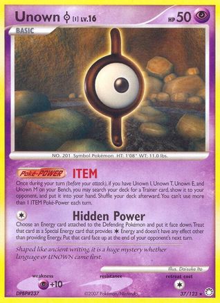 Unown [I]/123 - Mysterious Treasures-1