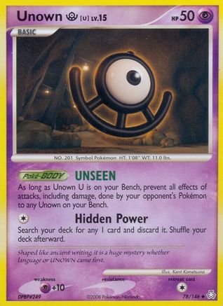 Unown (U)/146 - Legends Awakened Reverse Holofoil-1