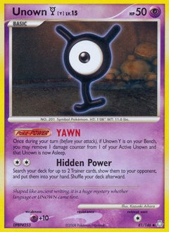 Unown (Y)/146 - Legends Awakened-1