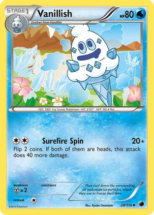 Vanillish/116 - Plasma Freeze Reverse Holofoil-1