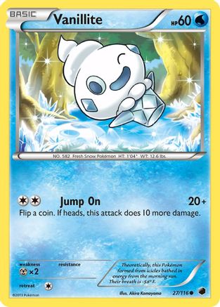 Vanillite/116 - Plasma Freeze Reverse Holofoil-1