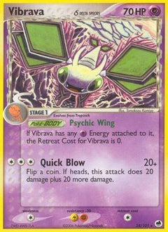 Vibrava - 024/101 (Delta Species) 24/101 - Dragon Frontiers-1