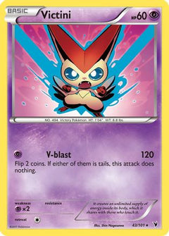Victini (43)/101 - Noble Victories Reverse Holofoil-1