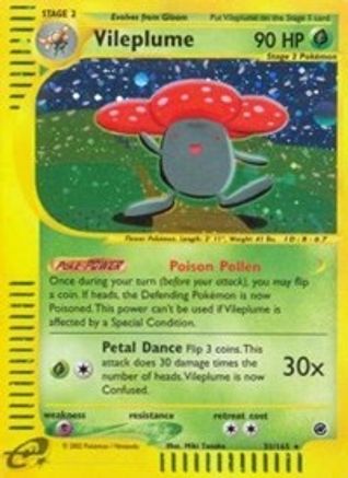 Vileplume (31)/165 - Expedition Holofoil-1