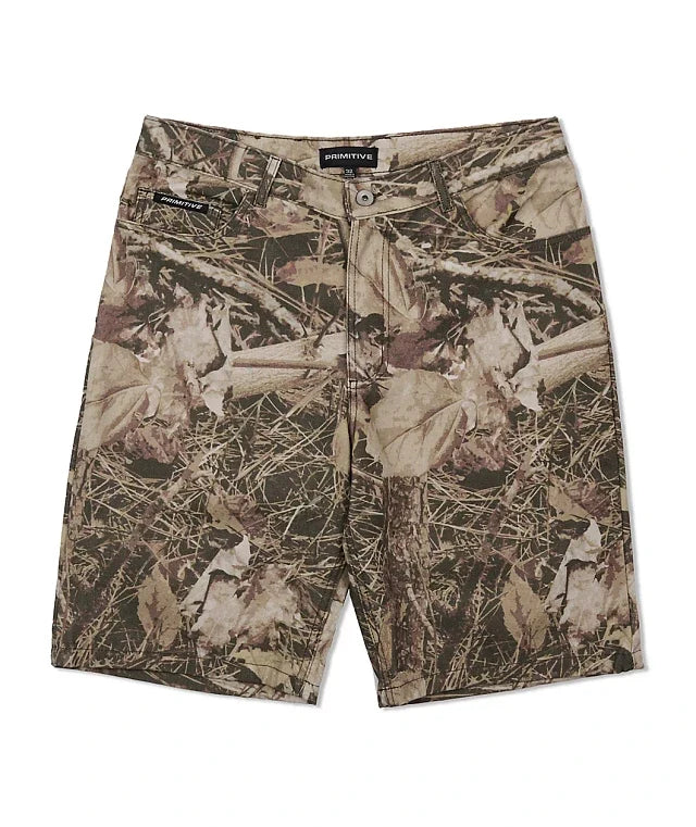 Primitive 'Shaw' Shorts - Camo-1