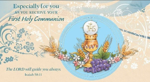 First Communion Card - Money Holder-1