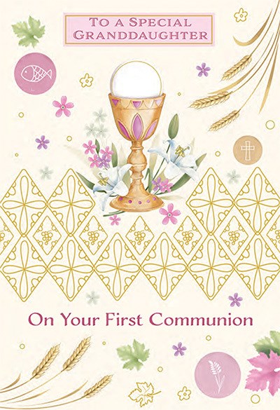 Granddaughter First Communion-1