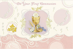 Girl First Communion Card-1