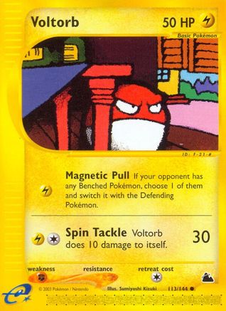 Voltorb/144 - Skyridge Reverse Holofoil-1