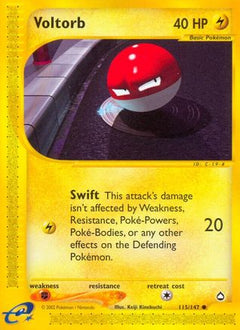 Voltorb (115)/147 - Aquapolis-1