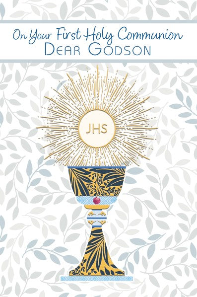 Godson First Communion Card-1