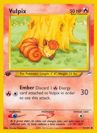 Vulpix 91/105 - Neo Destiny-1
