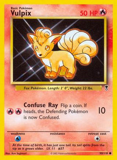 Vulpix 98/110 - Legendary Collection Reverse Holofoil-1
