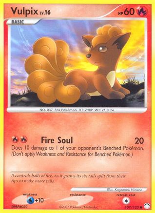 Vulpix 107/123 - Mysterious Treasures-1
