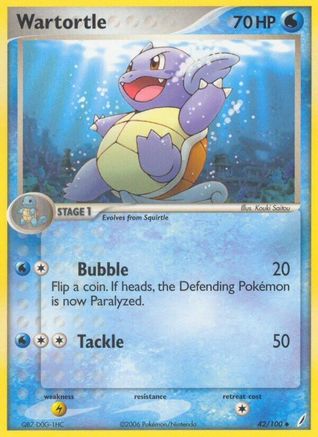 Wartortle - 042/100/100 - Crystal Guardians-1