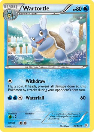 Wartortle 30/149 - Boundaries Crossed-1
