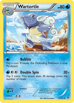 Wartortle 15/101 - Plasma Blast-1
