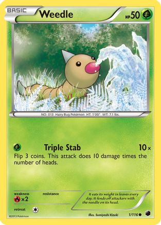 Weedle/116 - Plasma Freeze