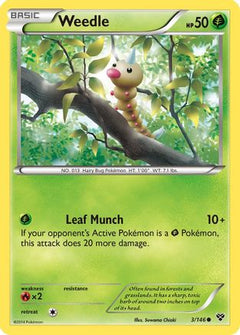Weedle 3/146 - XY Base Set-1
