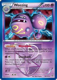Weezing (Team Plasma) 58/135 - Plasma Storm Reverse Holofoil-1