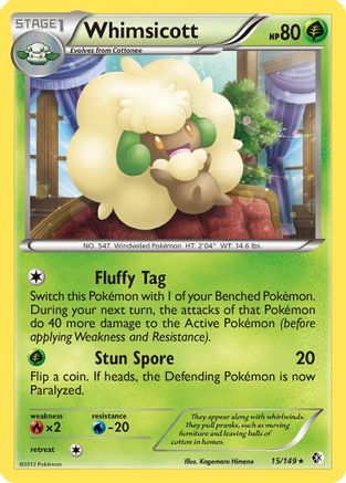 Whimsicott/149 - Boundaries Crossed Reverse Holofoil-1